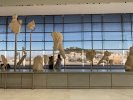 Eléments des métopes du Parthénon devant la colline sacrée