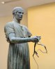 Célèbre statue de l'aurige de Delphes